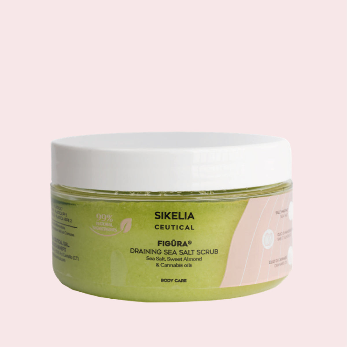 Figura draining sea salt scrub
